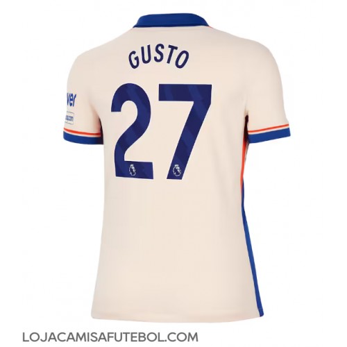 Camisa de Futebol Chelsea Malo Gusto #27 Equipamento Secundário Mulheres 2024-25 Manga Curta